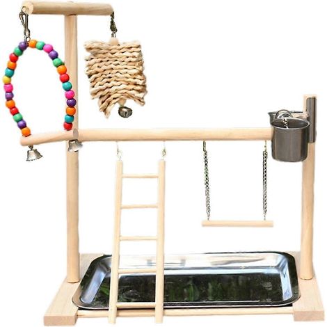 Cages pour perroquets de petite et moyenne taille et aires de jeux et de remise en forme pour perroquets -- (1/5)