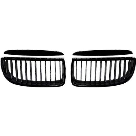 Nierenförmiger Frontgrill, einzeiliger vertikaler Kühlergrill für BMW 3er E90 E91 2005-2008 (1/5)