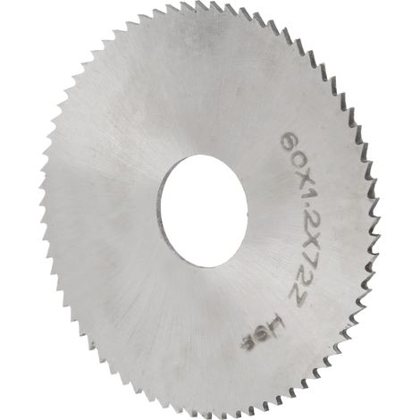 Lame de scie circulaire disque coupe acier rapide outil quincaillerie 60x1-2 72 dents (1/5)