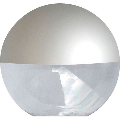 Difusor esférico policarbonato incoloro pintado gris Ø450 Ø450 (1/2)