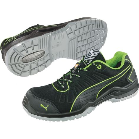 Scarpa di sicurezza Fuse TC Verde Bassa Taglia 44 W.11 nero/verde S1P SRC ESD EN20345
