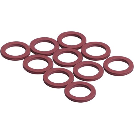 Gelenk Gummi aus synthetischem braunem Gummi - Blister mit 10 Stück 20x150