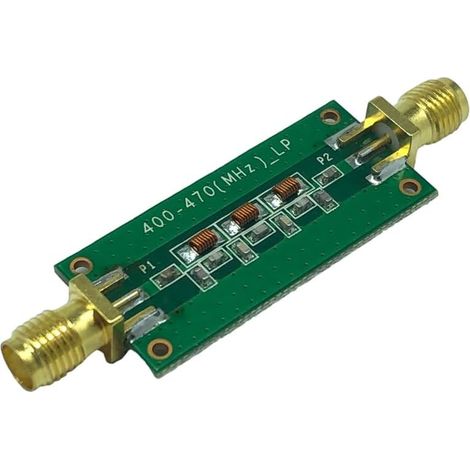 Filtre Passe-Bas 433MHz 400-470M LPF Fonction Elliptique D'Ordre 7 pour Amplificateur D'Ondes Radio Amateur Analyseur Radio HF (1/5)
