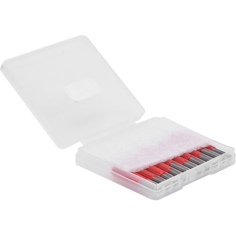 Lot de 10 fraises à graver en forme de V pour fraiseuse CNC, 1 cannelure, pour circuits imprimés, acrylique, lettrage et signalétique, argentées, 3,175 x 3 x 12 mm (1/5)