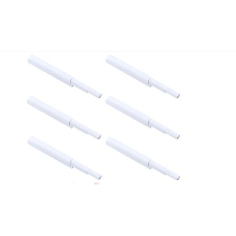 Serrure De Porte Magnétique Invisible Tactile, Appuyez Pour Ouvrir, Serrure Magnétique, Blanche (10 Pièces) (1/5)