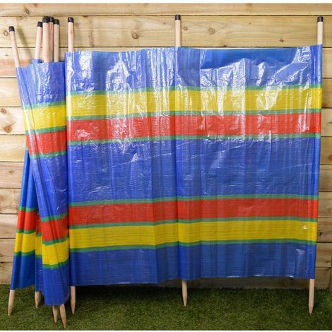 8 Pole Tall Windbreaker -150 x 462 x 120 cm (1/4)