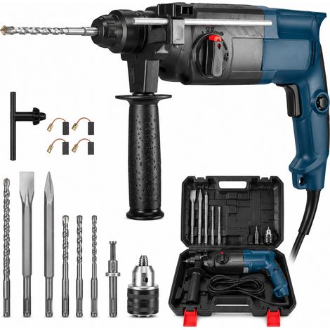 Marteau perforateur multifonction type 24 norme européenne Tige ronde 681 5.2 45 12 30 4100 3150 42 × 11 × 29 cm 4,48 kg – Livraison gratuite