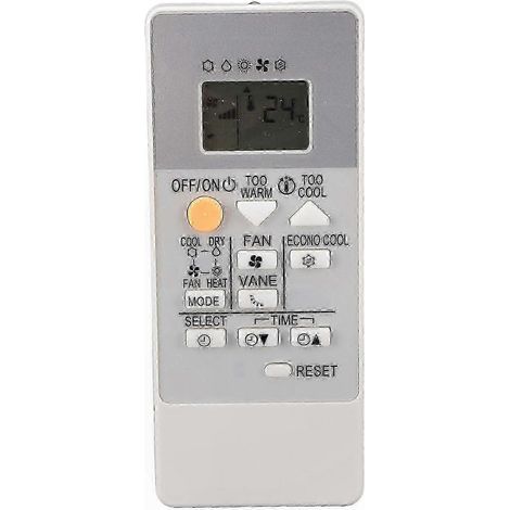 Remote Control Replacement for Mitsubishi MSZ HR25VF HR35VF HR42VF HR50VF Air Conditioners (1/4)