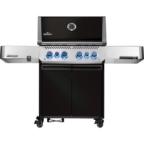 Barbecue à gaz Prestige 500 + Sizzle Zone + Brûleur arrière - Noir (1/5)