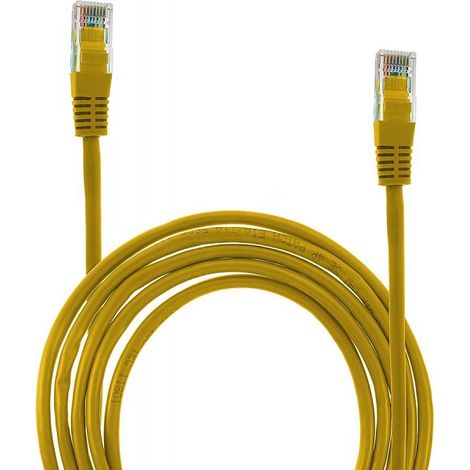Cable UTP 5E de 1,5 m, color amarillo - SS5417-UTP