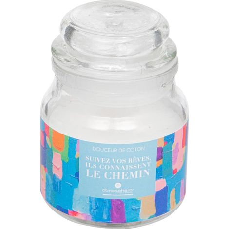 Vela perfumada Jomy algodón dulce - 70g - Atmosphera créateur d'intérieur