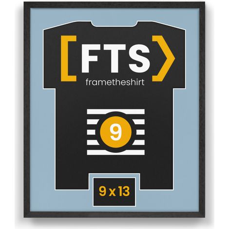Un cadre photo pour maillot de sport avec fenêtre - un cadeau pour un fan (1/5)