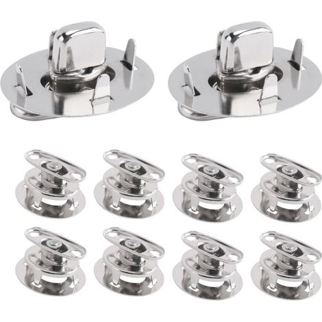 Boutons Tournants Verrouillage Rapide Métal pour Bateaux Camping Cars Caravanes 10 Pièces (1/4)