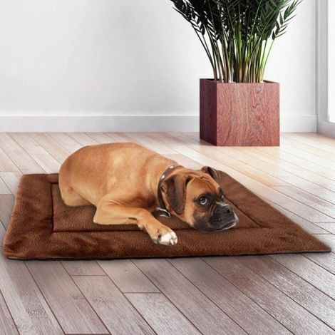 Tapis En Velours Doux Pour Chiens Différentes Tailles Et Couleurs     -42x30 Cm   - (1/4)
