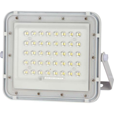 Foco LED V-TAC con mando a distancia y panel solar, 6 W, blanco natural, IP65