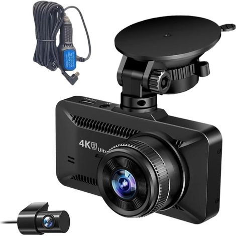 Caméra De Voiture sans Fil 4K Vision Enregistreur De Stationnement sans Fil (1/5)