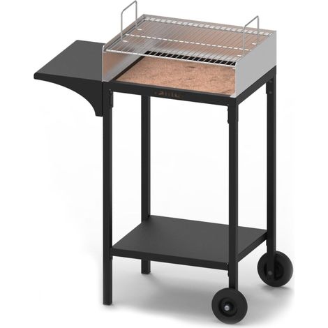 Barbecue a Carbone Carbonella con Griglia in Acciaio Inox Famur BK 6 Prime