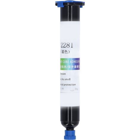 Adhésif de mastic de colle de résine époxy sans ombre durcissement UV pour la réparation de broche électronique de point de soudage (1/5)