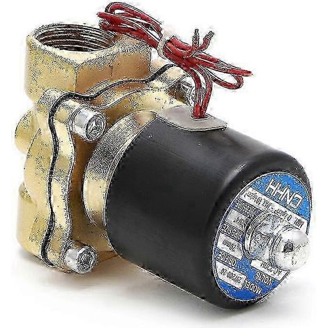 Électrovanne pneumatique 3/4 pouce 220 V, 2 orifices (eau, huile, air, gaz), 2W-200-20 F54 (1/5)