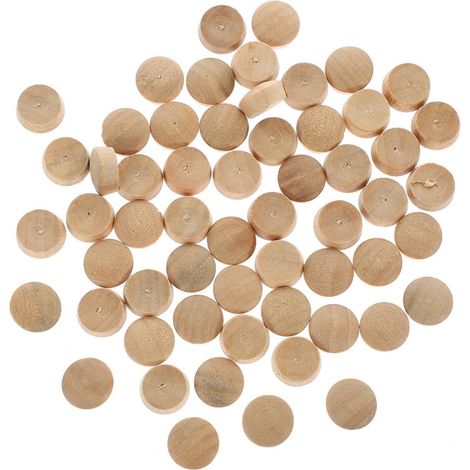 40 Pièces Bouchons Coniques en Bois, Bouchons à Trou Rond, 13,5x6,5mm, Kaki, pour Petits Trous et Écarts D’assemblage de Meubles, Apiculture (1/5)