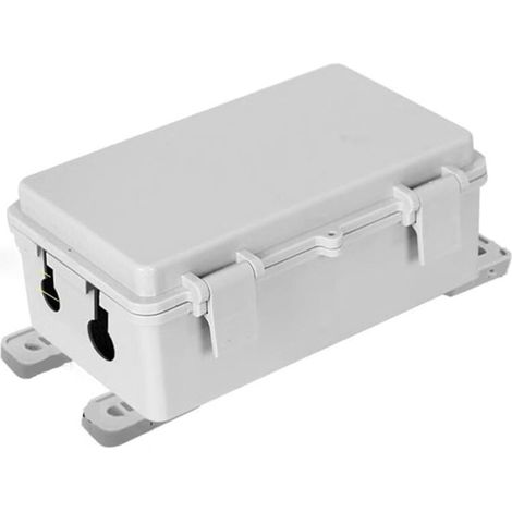 Boîtier de jonction verrouillable étanche pour câble de connexion électrique intérieur extérieur Prise d'alimentation étanche verrouillable (1/5)