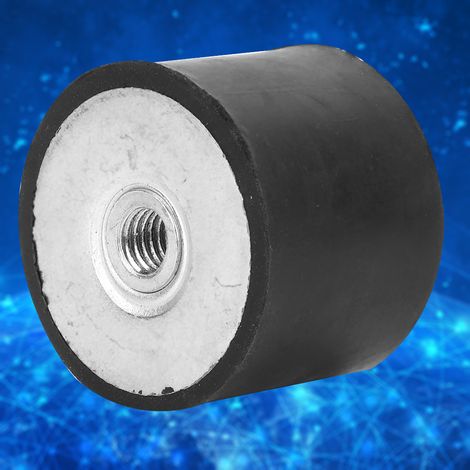 4 pièces d'amortisseurs de vibrations anti-vibrations en caoutchouc non toxique (DD4030 M10) (1/5)