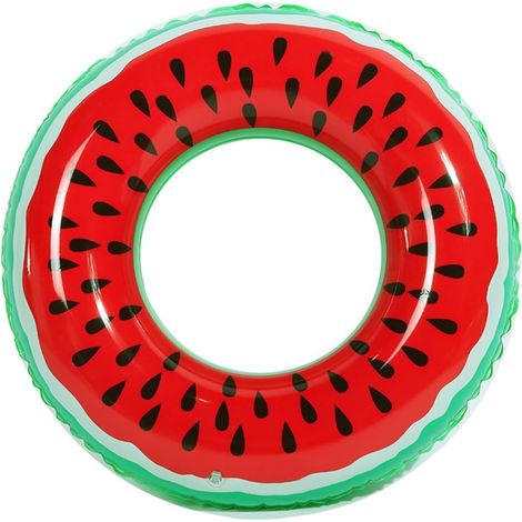 Bouée Piscine Motif Pastèque Bouee Piscine Anneau Flottant Rond bouée Bouee Couleurs Intenses Indéformable Étanchéité Optimale, Flotteur Piscine Utilisable Piscines Plages Parcs Aquatiques (1/5)