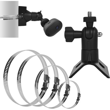 Support de montage pour caméra Outdoor 4/3 Gen, Mini/Mini 2, Indoor, XT, XT2, trou de vis de caméra support mural, diamètre du tube : 5 cm 20 cm (1/5)