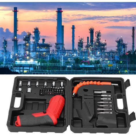 Mini tournevis électrique, coffret de 47 pièces en plastique (1/5)