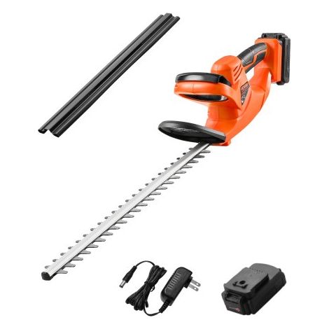 Taille-haie Électrique sans fil 20 V Batterie 2 A avec Lame à (1/5)
