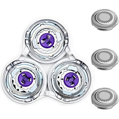 1 Tête de rasoir SH98 Compatible Philips Série 9000 Acier Inoxydable Angle 360 Degrés Pour Homme (1/5)