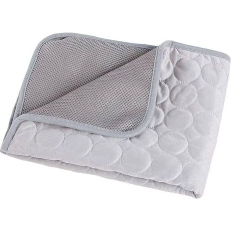 Coussin pour animaux de compagnie, lit douillet pour chien, coussin confortable pour niche, tapis de couchage antidérapant, gris, (1/4)