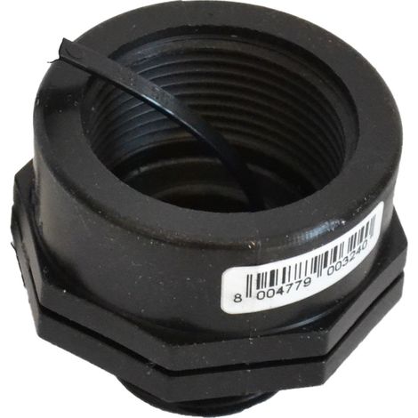Adattatore per rubinetto in plastica PVC "serie big" per irrigazione e giardinaggio (1/3)