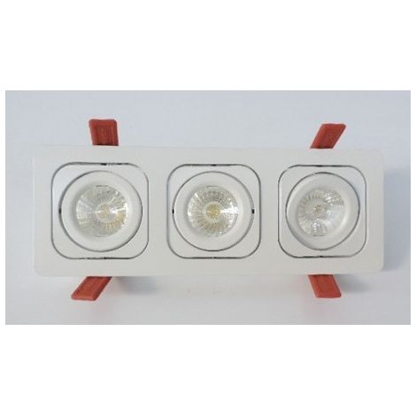 Encastré LED 18/36W encastré blanc orientable 267x97mm 4500K 1170lm 24V (alim non incl) 36° IP23 MOTTO TREND TRIO SYLVANIA