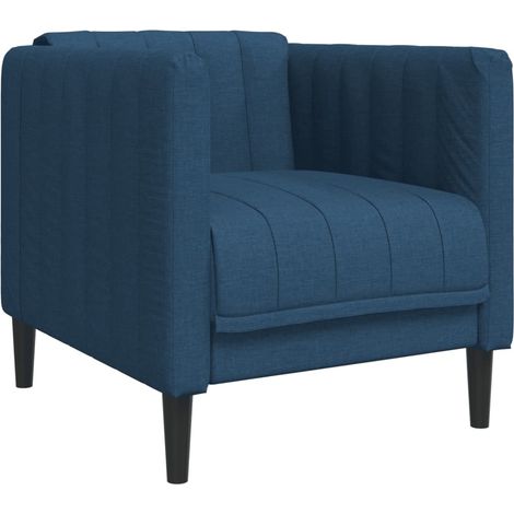 Maison Exclusive - Poltrona Blu in Tessuto (1/5)