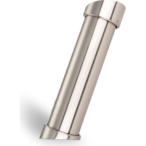 Barkonsole 21° 200 mm Ø 50 mm Edelstahloptik (1/5)