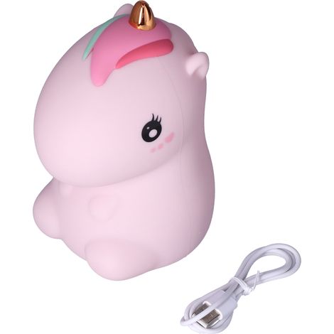 Veilleuse mignonne, lampe en silicone rechargeable par USB avec 7 couleurs changeantes pour enfants (1/5)