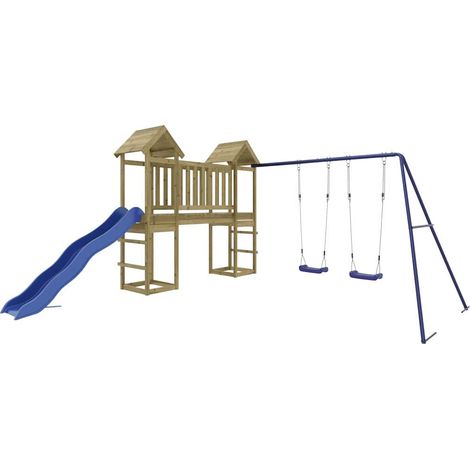 Outdoor Playset Impregnated Wood Pine vidaXL (1/5)