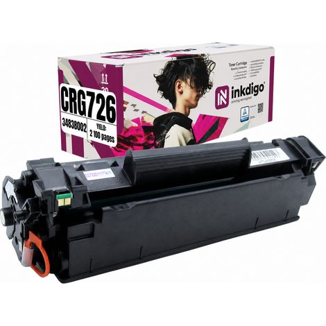 Inkdigo Toner CRG726 kompatibel mit Canon i-Sensys LBP-6200D LBP-6200 TÜV-zertifiziert (1/5)