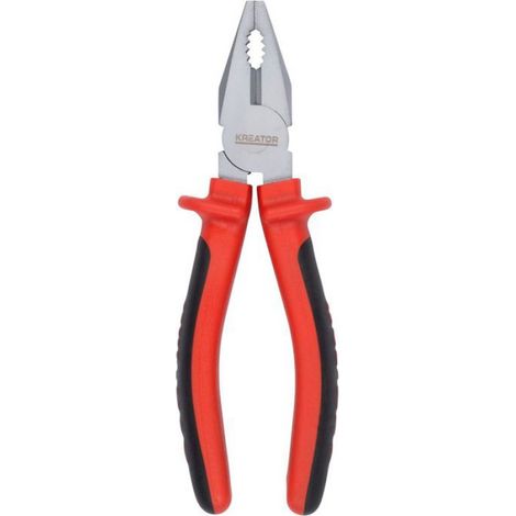 Pince universelle Kreator 175 mm TPR ergonomiques (1/4)