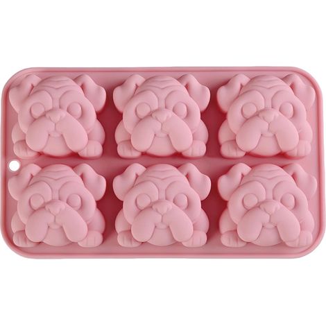 à glace pour chien – bac glaçons détaillé en forme de chiot, (1/5)
