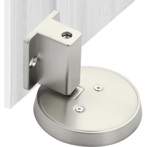 mechanical collision bathroom doorstop blocker hallway mounted living