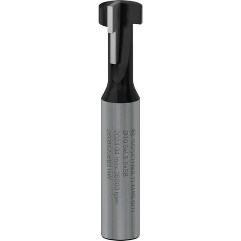 Bosch 1x Broca fresadora PRO para bocallaves (para Madera blanda, Madera dura, Ø 6,6 mm, Professional Accesorios Fresadora portátil, Fresadora para recorte) (1/5)
