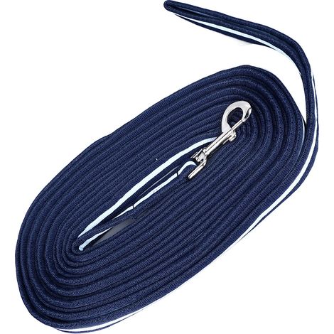 Corde d'entraînement pour chevaux, multi-usage, tissée à la main, épaisse et résistante, pour l'équipement équestre, 8 m (26,2 pi). (1/5)