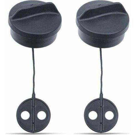 2 Pièces Bouchon de Réservoir pour STIHL FS38 FS45 FS55 FS56 FS80 FS81 FS85 FS88 FS120, XU, AUMEL Bouchon Essence de Débroussailleuse Bouchon de Réservoir Rechange Pièces Détachées -