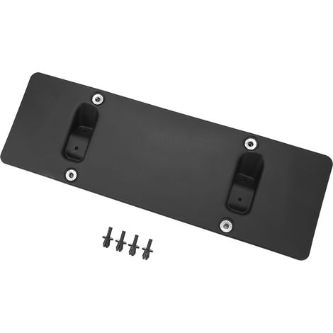 Plaque d'immatriculation avant Support 95B807287 Fixation pare-chocs Porte-plaque pour Macan 95B 2014-2018 (1/5)