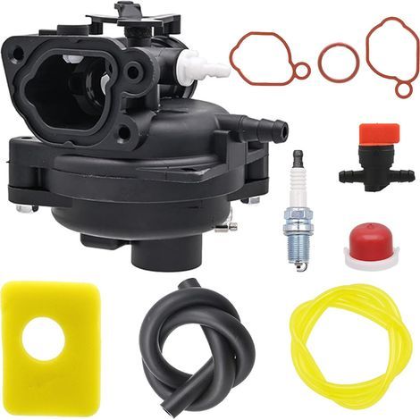 Rasenmäher-Vergaser kompatibel mit Briggs & Stratton 799583 591160 593261 591110 inklusive Luftfilter (1/4)