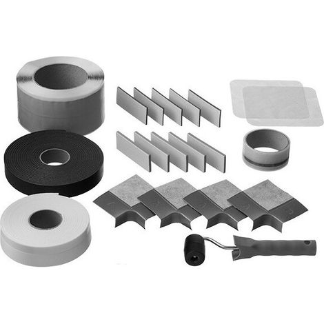 Kit d'étanchéité Duravit pour une installation au angle gauche