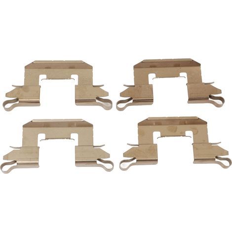Yctze 4pcs Kit D'adaptation à Ressort de L'étalonnage à étaux à étaux de pavé de Frein pour MK7 08-17 Disc Brake Salper. (1/5)