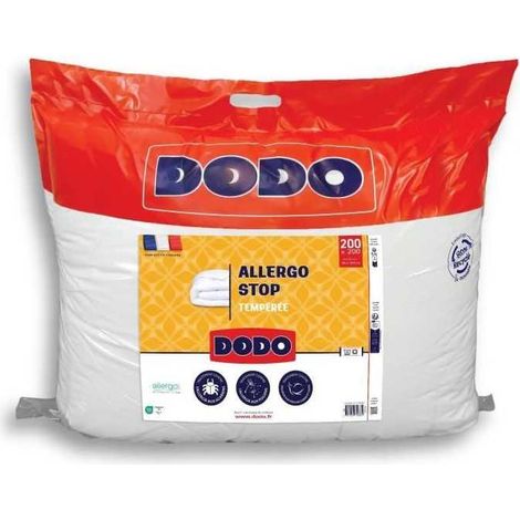 Piumino temperato DODO ALLERGO STOP 200 x 200 cm 300 g/m² Bianco